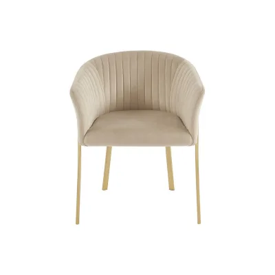Vente-Unique Stuhl Beige 61x76x57 cm