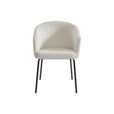 Vente-Unique Stuhl Creme 56.5x79x58.5 cm
