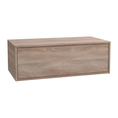 Vente-Unique Waschbeckenunterschrank Natur 94x32x47 cm