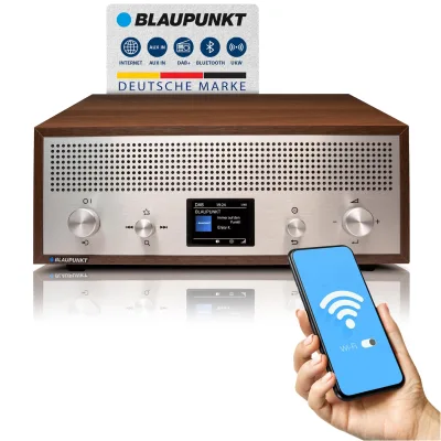 VERONA   RXD 190   Nostalgieradio mit DAB+ und Bluetooth   Walnuss