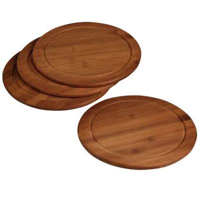 KESPER Vesperteller mit Saftrille, 4er Set, FSC