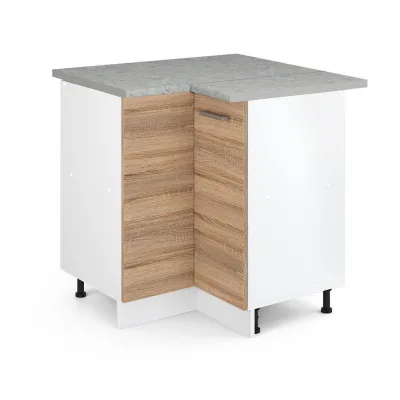 Vicco Eckschrank Sonoma Eiche 75.6x81.6x60 cm