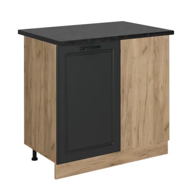 Vicco Eckunterschrank Anthrazit, Eiche 86x81.6x60 cm