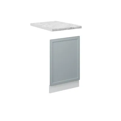Vicco Frontblende Blaugrau, Weiß 45x67.4x60 cm