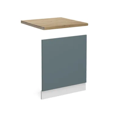 Vicco Frontblende Blaugrau, Weiß 60x57.2x60 cm