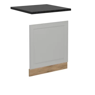 Vicco Frontblende Weiß, Eiche 60x57.2x60 cm
