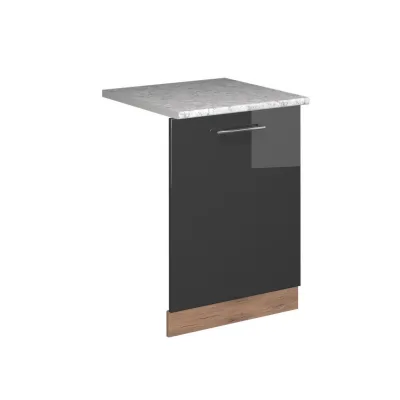 Vicco Geschirrspülblende Anthrazit, Eiche 60x81.8x60 cm