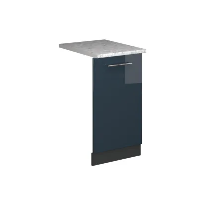 Vicco Geschirrspülblende Dunkelblau, Anthrazit 45x81.8x60 cm