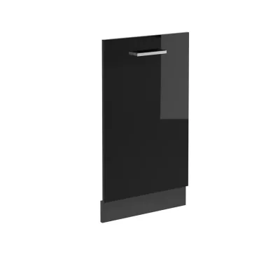 Vicco Geschirrspülblende Schwarz Hochglanz, Anthrazit 45x81.8x1.6 cm