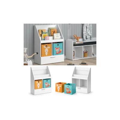 Vicco Kinderregal Weiß 72x96.2x31.2 cm