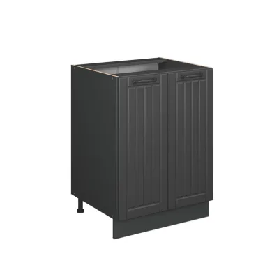 Vicco Küchenunterschrank Dunkelgrau, Anthrazit 60x82x60 cm