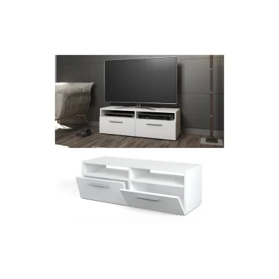 Vicco Lowboard Weiß 95x38x33.2 cm