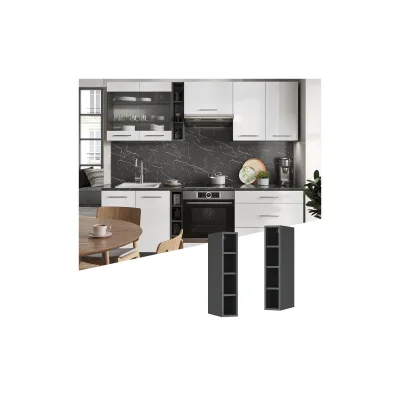 Vicco Hängeschrank Anthrazit, Anthrazit 15x72x32.5 cm
