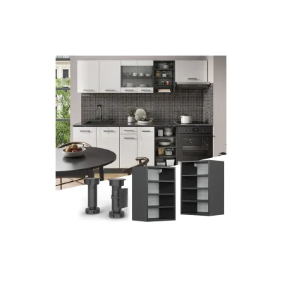 Vicco Hängeschrank Anthrazit, Anthrazit 40x60x29 cm