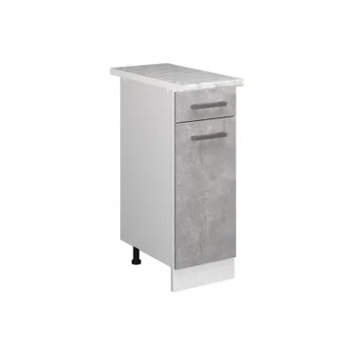 Vicco Unterschrank Grau 30x81.6x60 cm