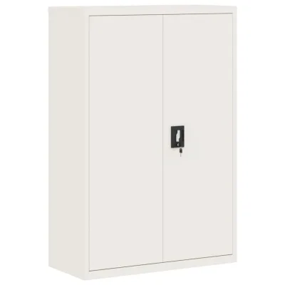 vidaXL Aktenschrank Weiß 90x140x40 cm