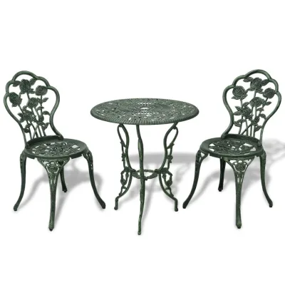 vidaXL Bistro-Set Grün