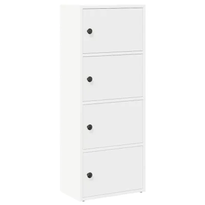 vidaXL Bücheschrank Weiß 40x102x24 cm