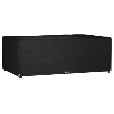 vidaXL Gartenmöbel-Abdeckung Schwarz 132x75x213 cm