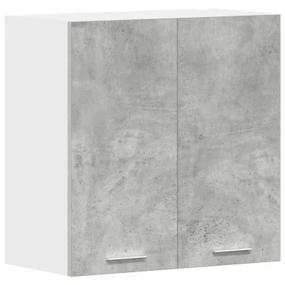 vidaXL Küchenoberschrank Grau 60x60x31 cm