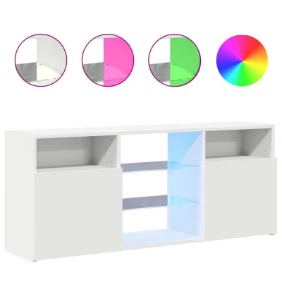 vidaXL Tv-Schrank Weiß 120x50x30 cm