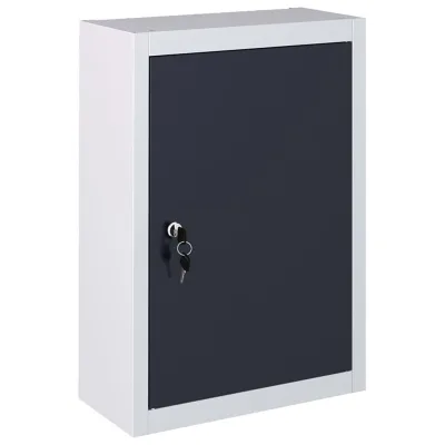 vidaXL Wand-Werkzeugschrank Grau 19x60x40 cm