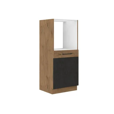 Vigo Midischrank 60 cm Eiche Lancelot Matera Grau Küchenzeile Küchenblock Küche