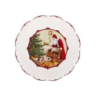 Villeroy & Boch Gebäckteller Mehrfarbig 42.8x2.5x42.8 cm