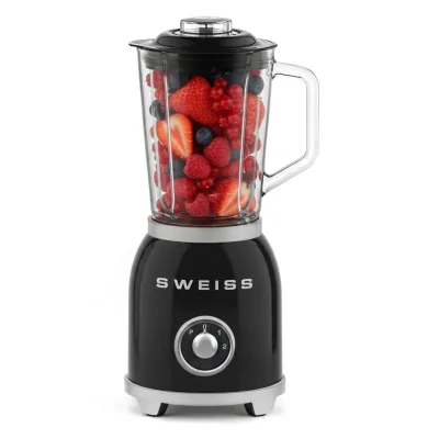 Sweiss Mixer Schwarz 19x39.3x18.5 cm