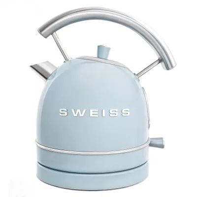 SWEISS Vintage Wasserkocher KTL6 Blau