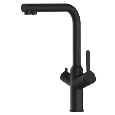 Vizio 3-Wege-Küchenarmatur, Schwarz 22.5x34.8x22.5 cm