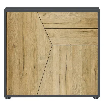 Vladon Kommode Eiche 79x74x36 cm