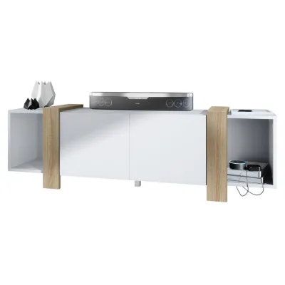 Vladon Lowboard Eiche San Remo 149x45.5x34 cm