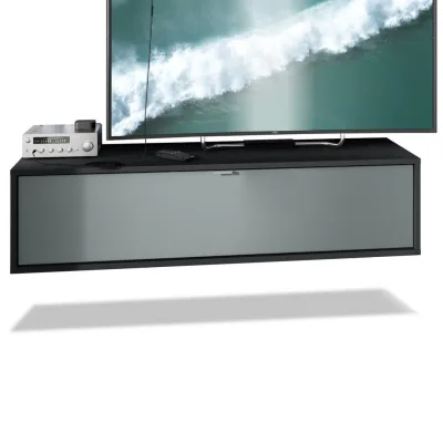 Vladon Lowboard Graphit 120x29x37 cm