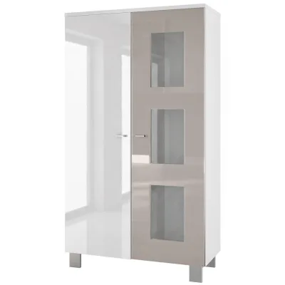 Vladon Vitrine Sand 71x129x35 cm