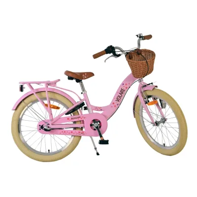 Volare Kinderfahrrad Blossom für Mädchen 20 Zoll Kinderrad in Rosa, Nexus 3