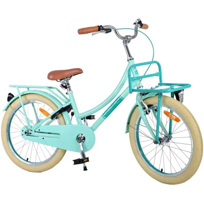 Volare Kinderfahrrad Excellent Fahrrad für Mädchen 20 Zoll Kinderrad in Grün