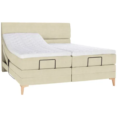 Voleo Boxspringbett Beige 180x200 cm