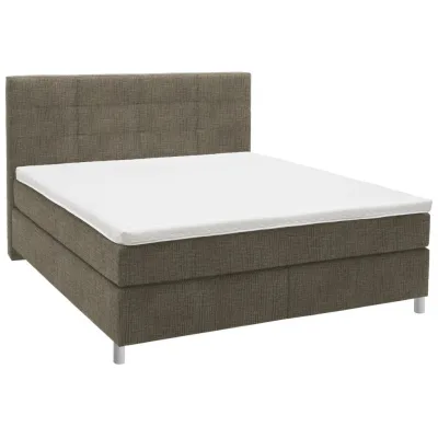 Voleo Boxspringbett Hellbraun 180x200 cm