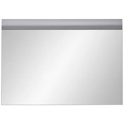 Voleo Wandspiegel Graphit, Eiche 87x63x3 cm