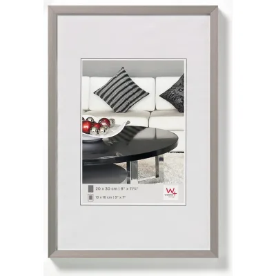 walther design Bilderrahmen Edelstahl 40.8x60.7x1.8 cm