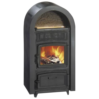 WAMSLER Hüttenofen Etna - Gusseisen schwarz, 9 kW