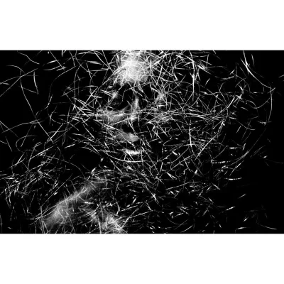 Wandkraft Bild Angèle Etoundi Essamba Schwarz 148x98x10 cm