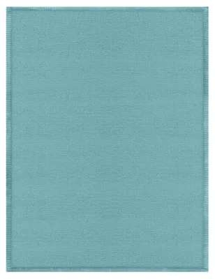 Waschbarer kinderteppich Atami blau 200x280 cm