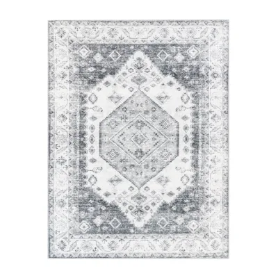 Waschbarer teppich Cambria grau 120x160 cm
