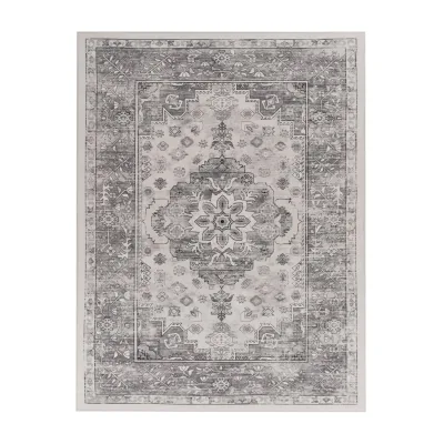 Waschbarer teppich Sami grau 240x340 cm