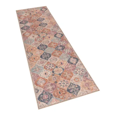 Waschbarer teppich Sami mehrfarbig 80x300 cm