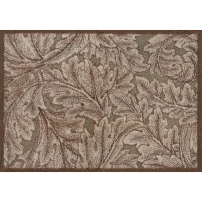 wash+dry FUßMATTE Acanthus Brown Beige 60x85 cm