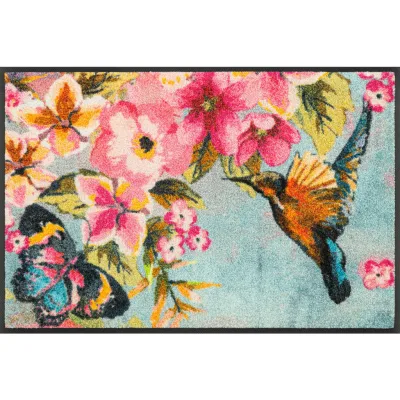 wash+dry FUßMATTE Bloomibri Mehrfarbig 50x75 cm