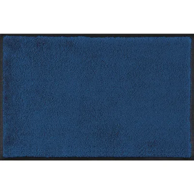 wash+dry FUßMATTE Navy Dunkelblau 50x75 cm